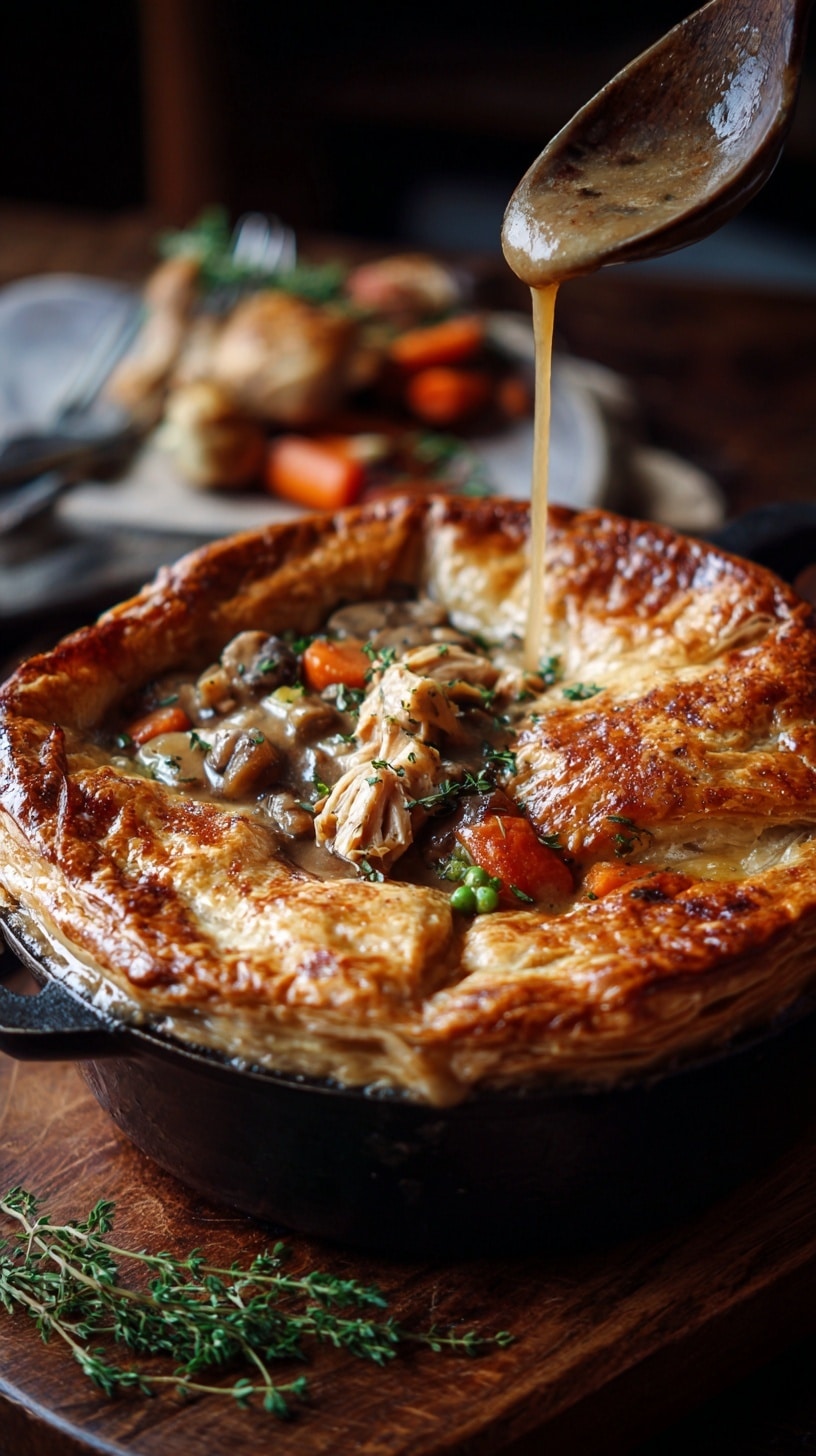 Chicken and Leek Pie Recipe - Recipe Image