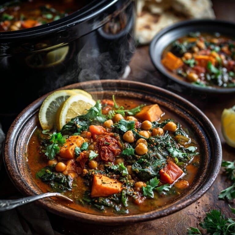 Slow Cooker Vegetarian Sweet Potato Chili Recipe