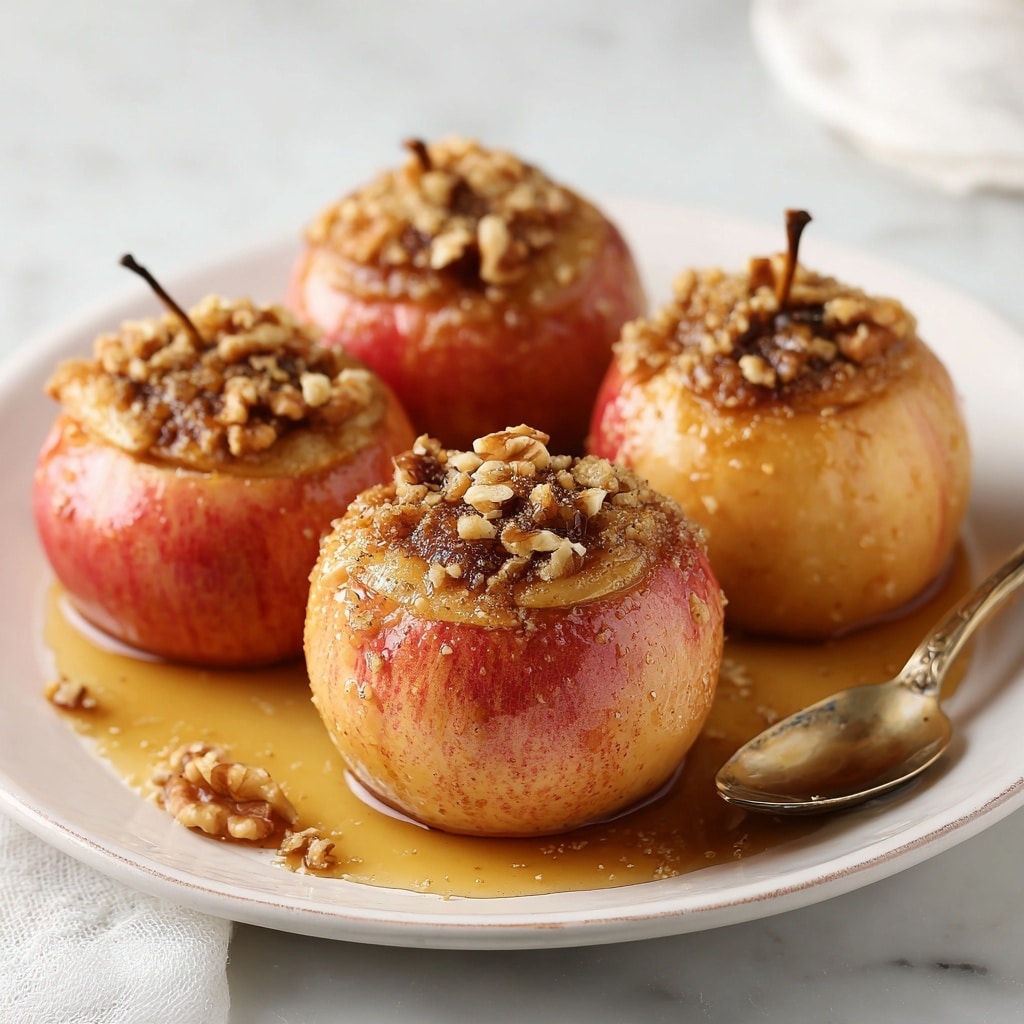 Apple Crisp Stuffed Apples Recipe - Recipe Image