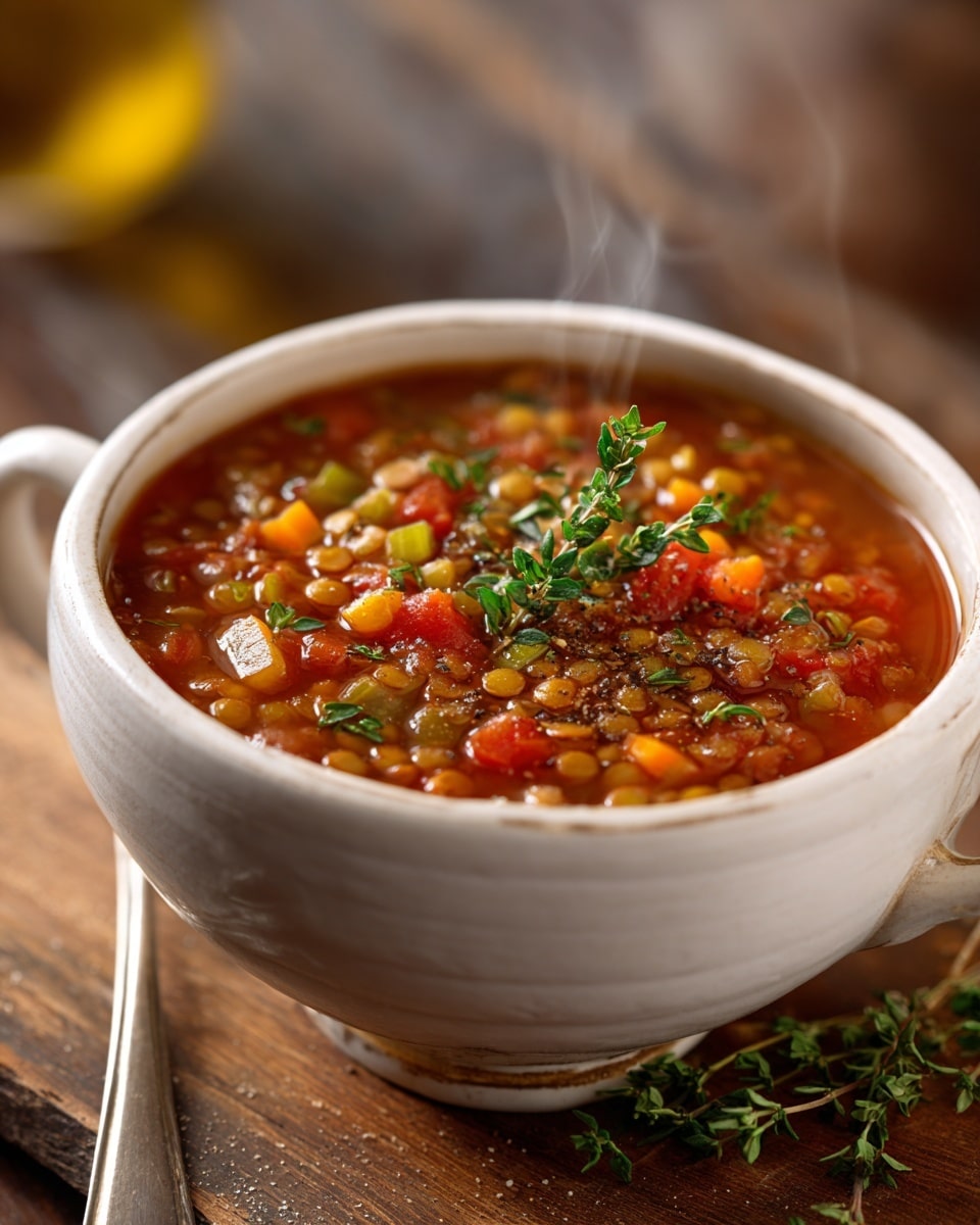 Mediterranean Lentil Soup Recipe - Recipe Image