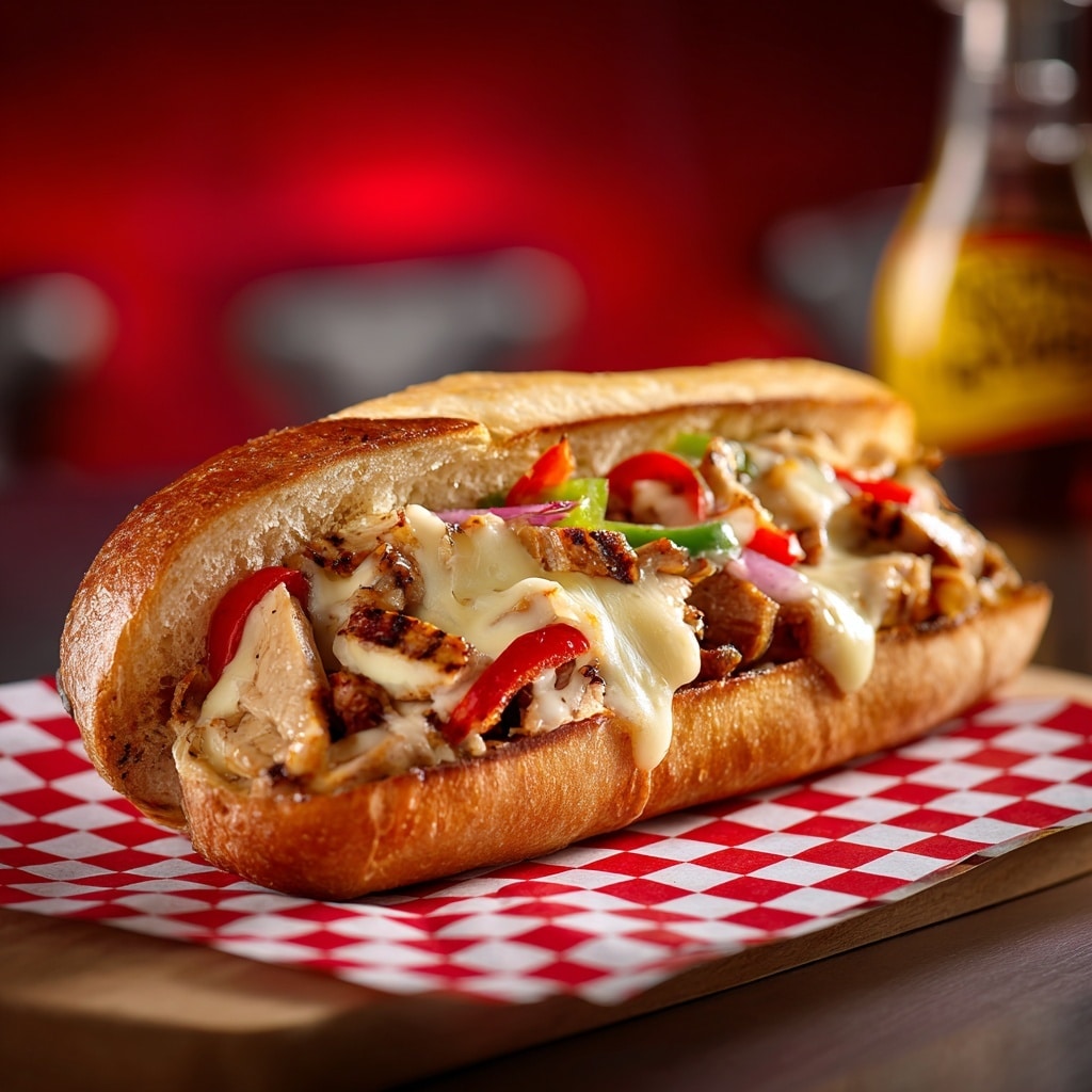 Chicken Philly Cheese Steaks Recipe - Recipe Image
