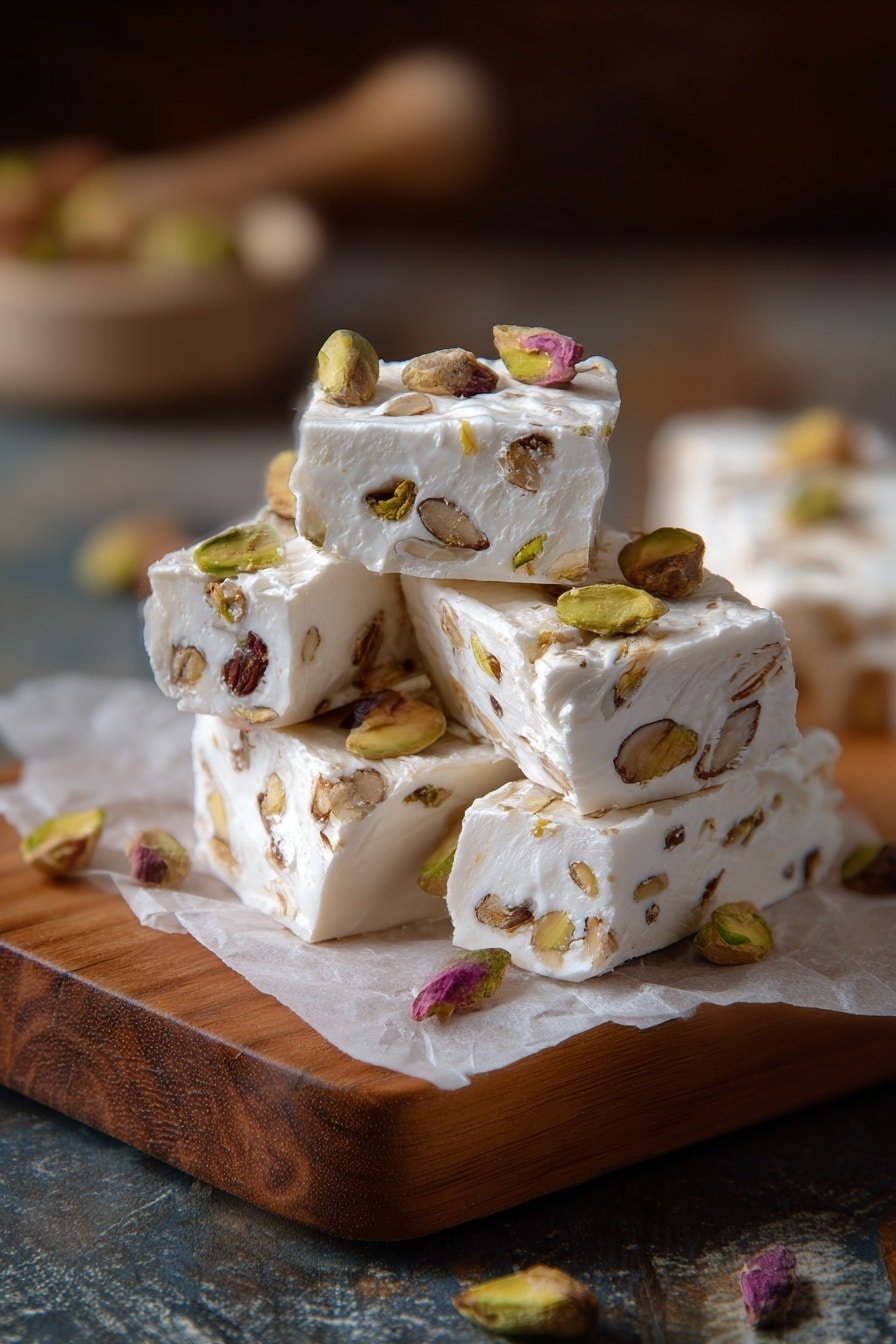 White Christmas Rocky Road Recipe - Recipe Image