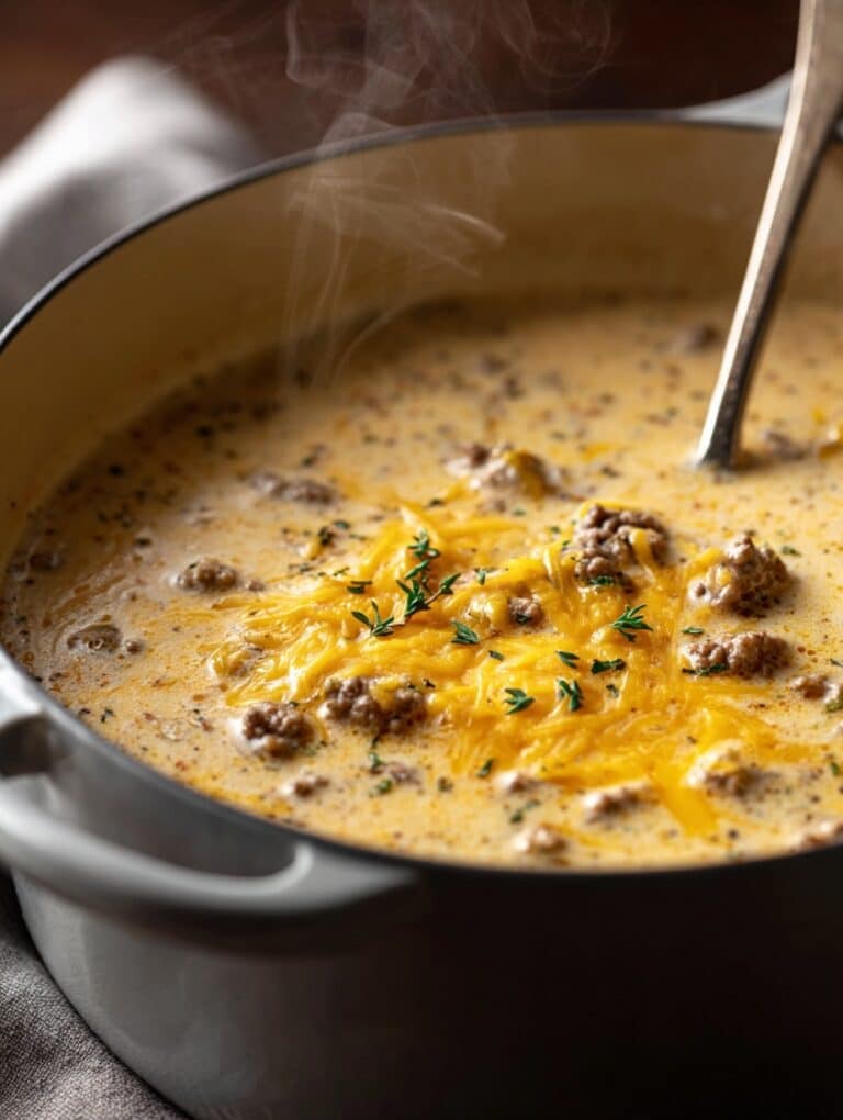 Creamy Cheesy Potato Soup Recipe