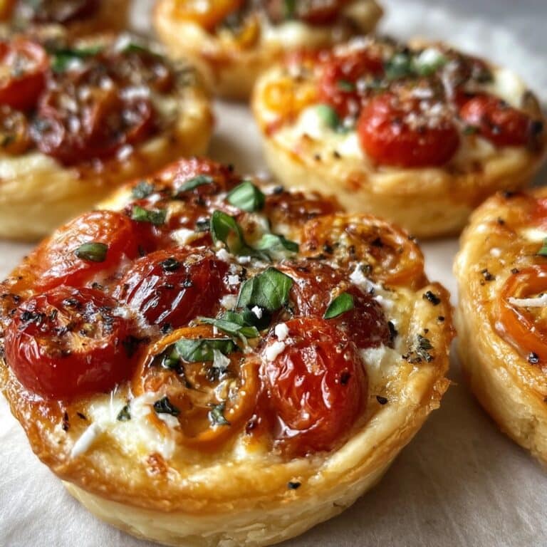 Irresistible Caramelized Onion and Goat Cheese Tarts in 3 Easy Steps Recipe
