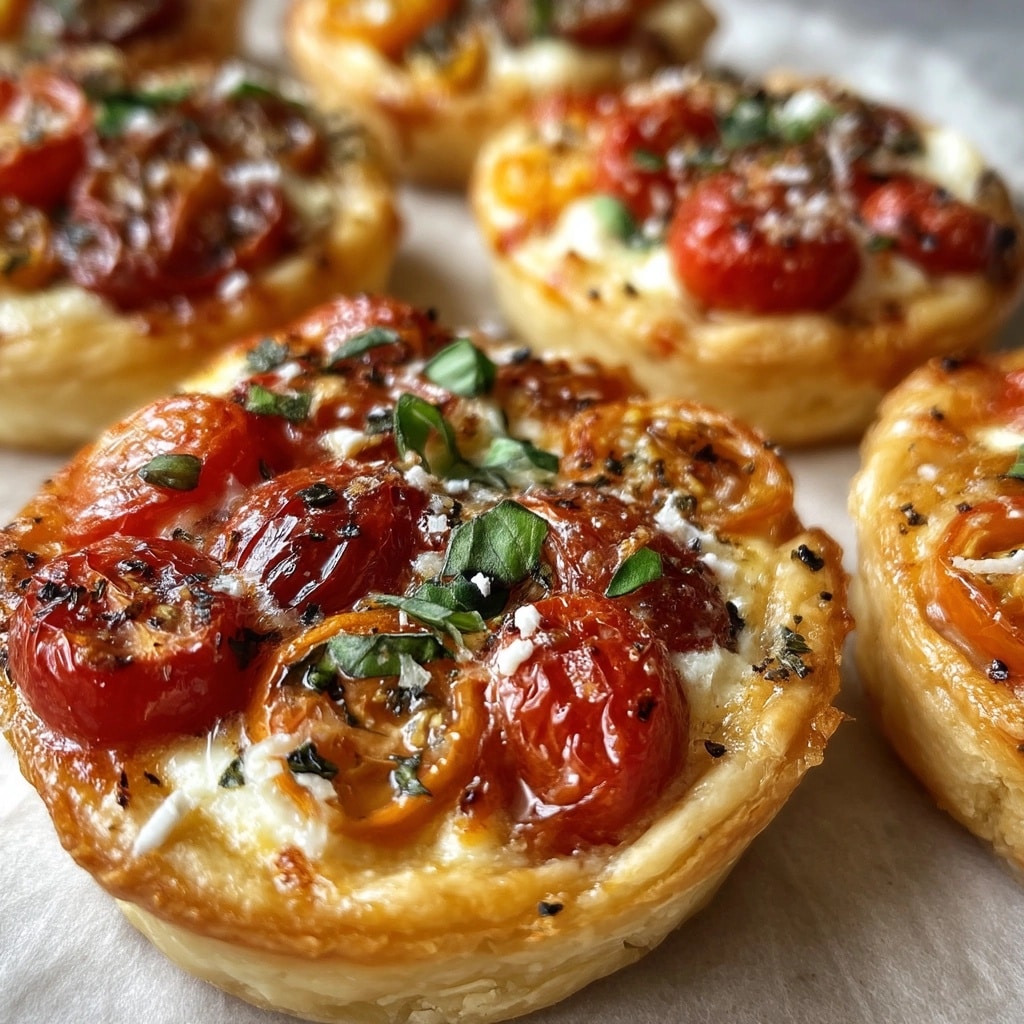 Irresistible Caramelized Onion and Goat Cheese Tarts in 3 Easy Steps Recipe - Recipe Image