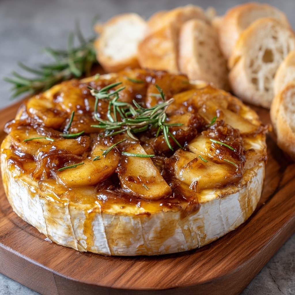 Baked Brie with Honey, Garlic, and Thyme Recipe - Recipe Image