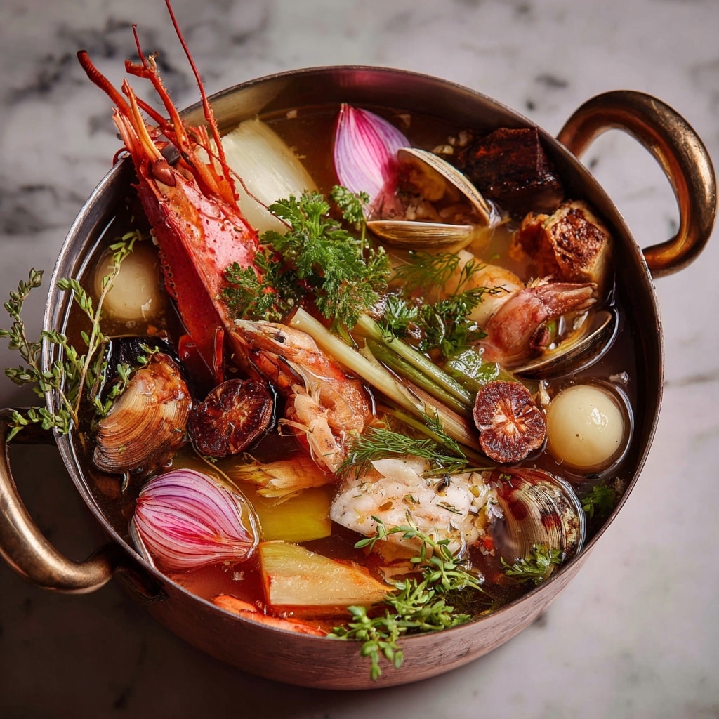 Homemade Seafood Stock Recipe - Recipe Image