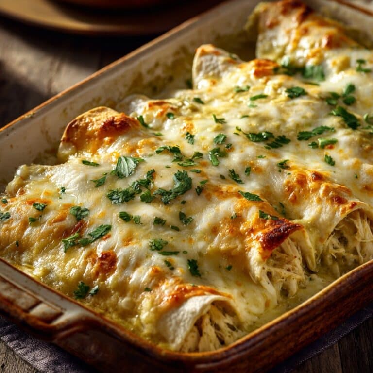 Creamy Queso Chicken Enchiladas for Effortless Family Dinners Recipe