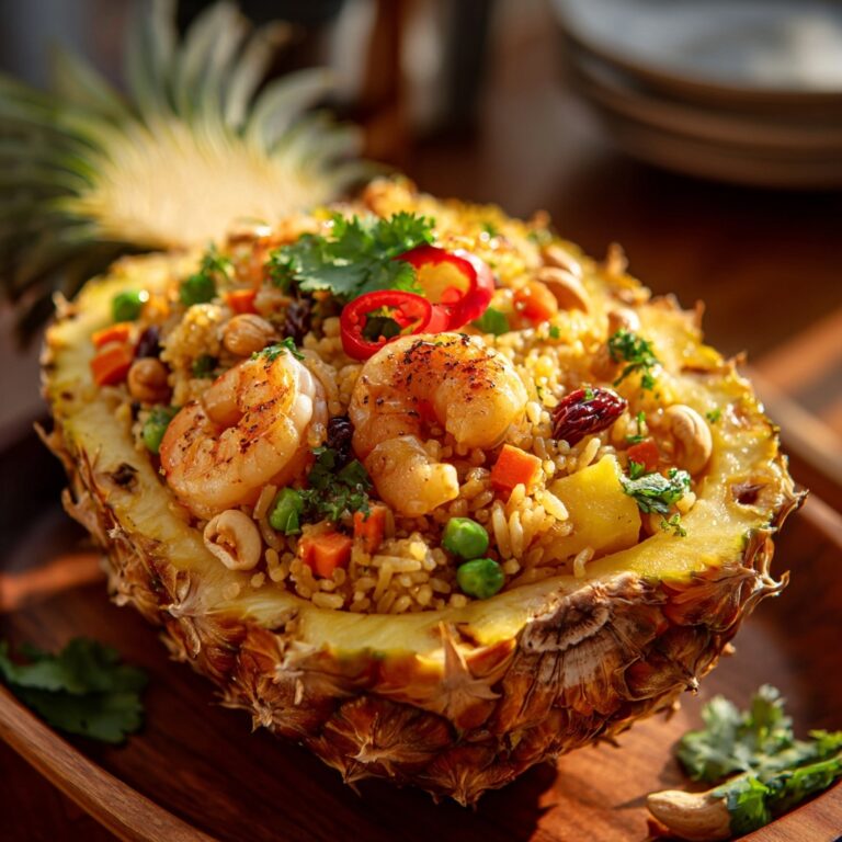 Pineapple Fried Rice (Thai) Recipe
