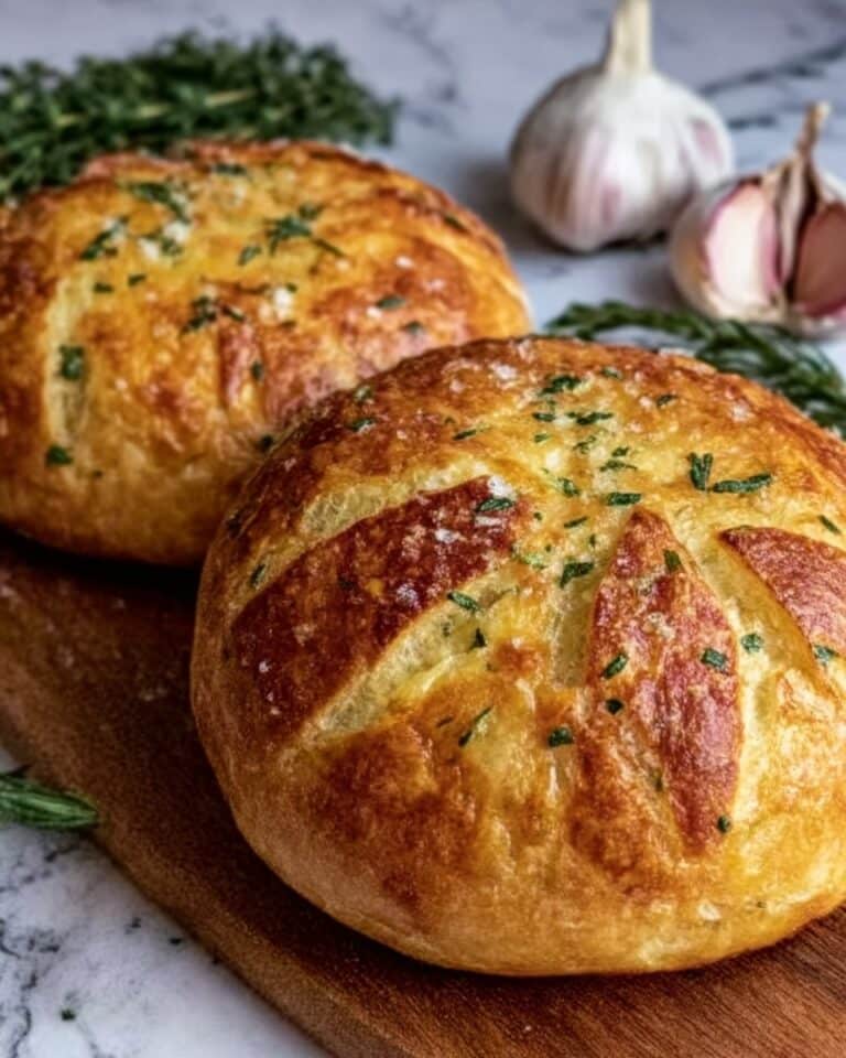 Homemade Garlic Rosemary Bread Recipe