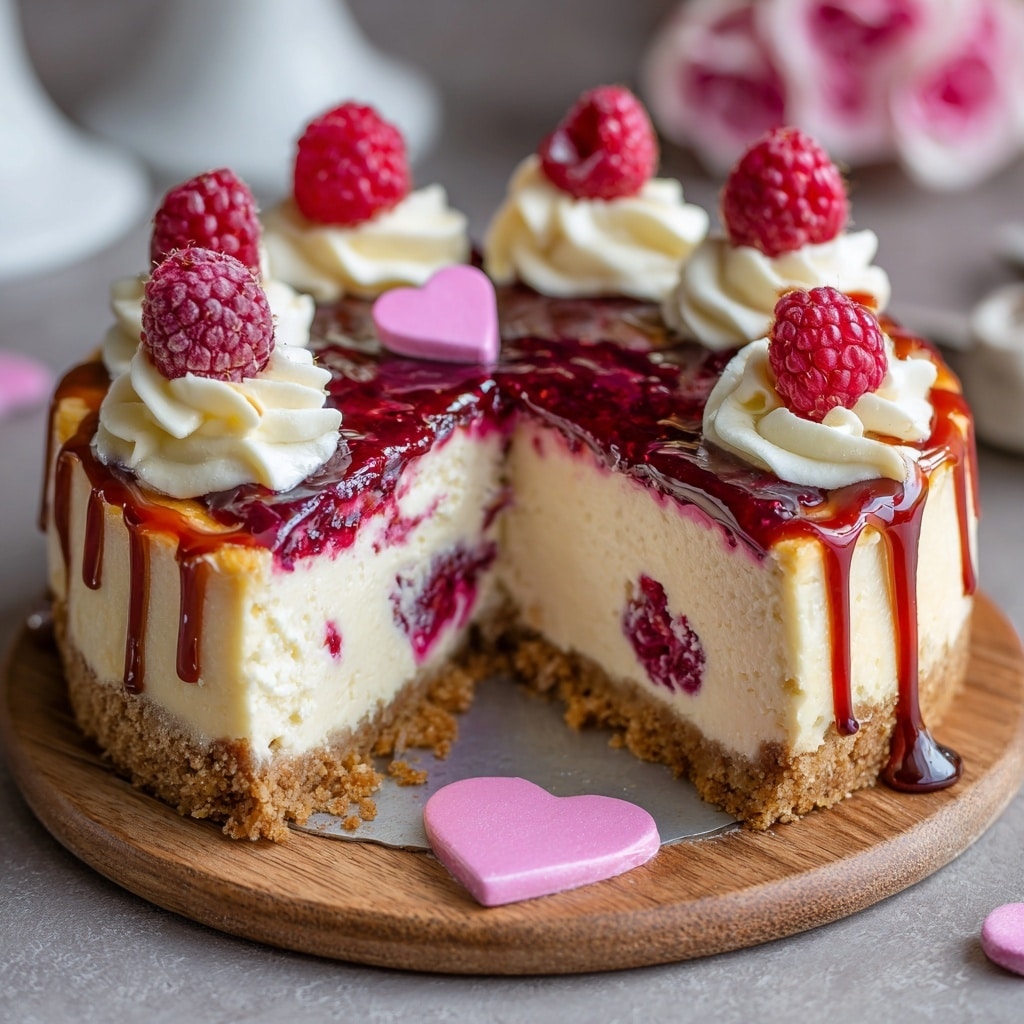 Valentine’s Day Strawberry Cheesecake Recipe - Recipe Image