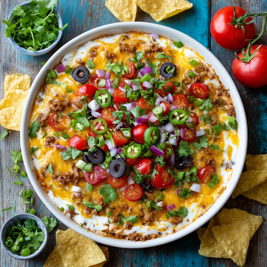 Creamy Taco Dip Recipe - Recipe Image