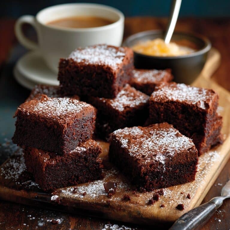 Frosted Gingerbread Brownies Recipe