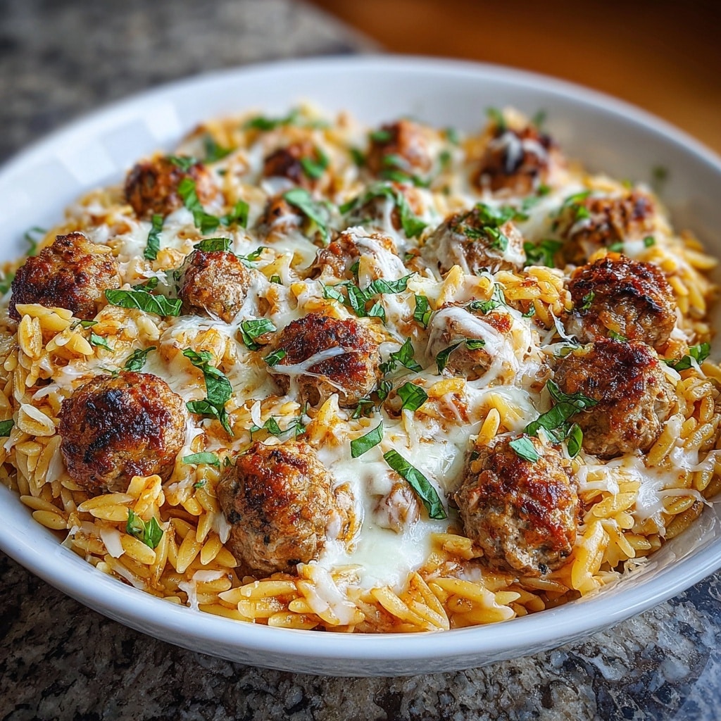 Ground Beef Orzo Skillet Recipe - Recipe Image