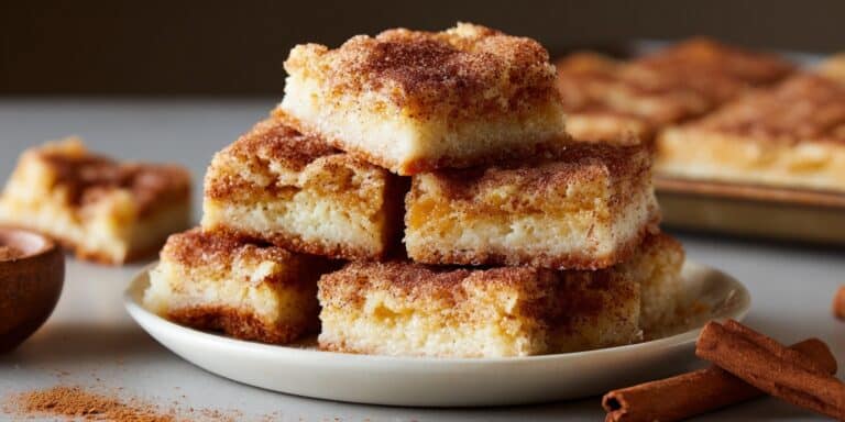 Vanilla Custard Cream Squares Recipe