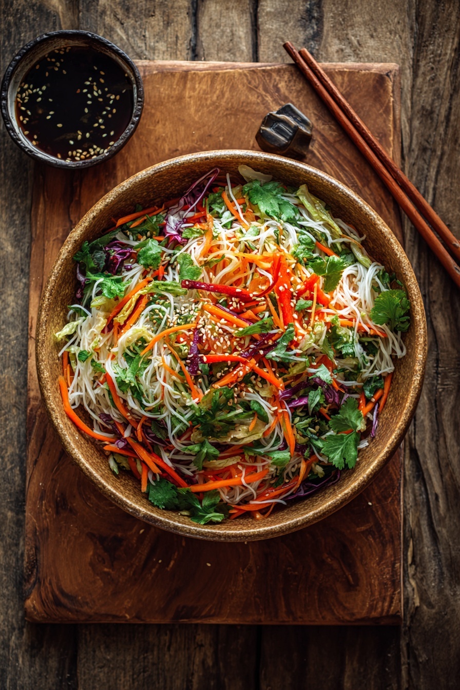 Vermicelli Noodle Salad Recipe - Recipe Image