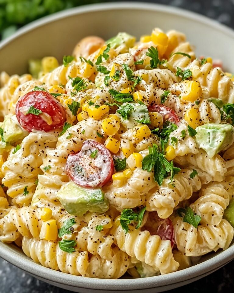 Mexican Street Corn Pasta Salad Recipe