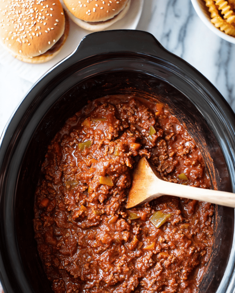 Slow Cooker Sloppy Joes Recipe