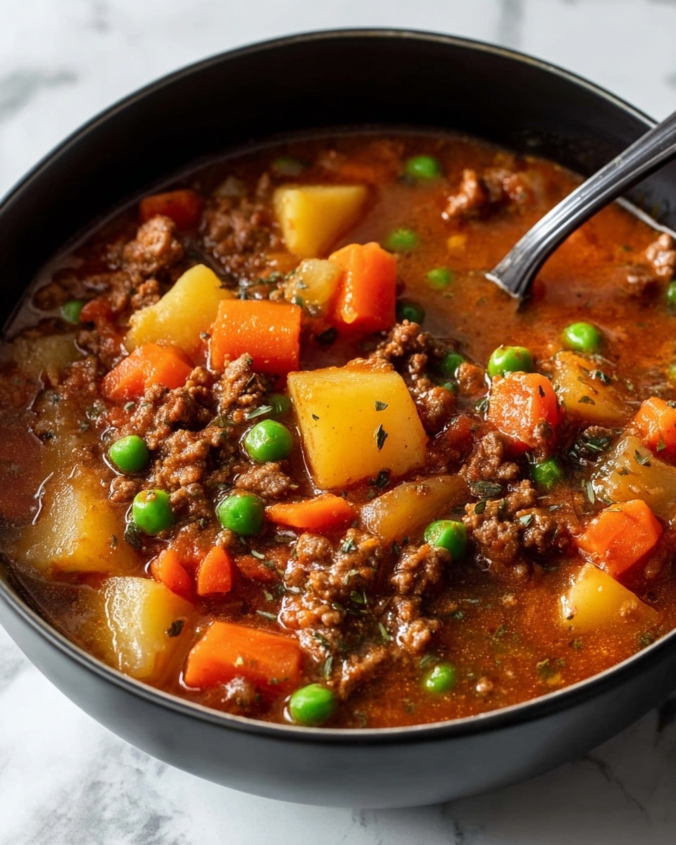 Hamburger Stew Recipe: A Simple & Delicious Guide Recipe - Recipe Image