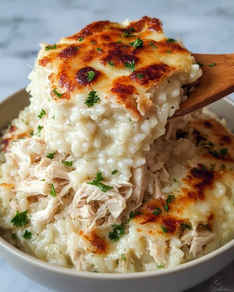 Chicken Alfredo Rice Casserole: The Ultimate Comfort Food Recipe