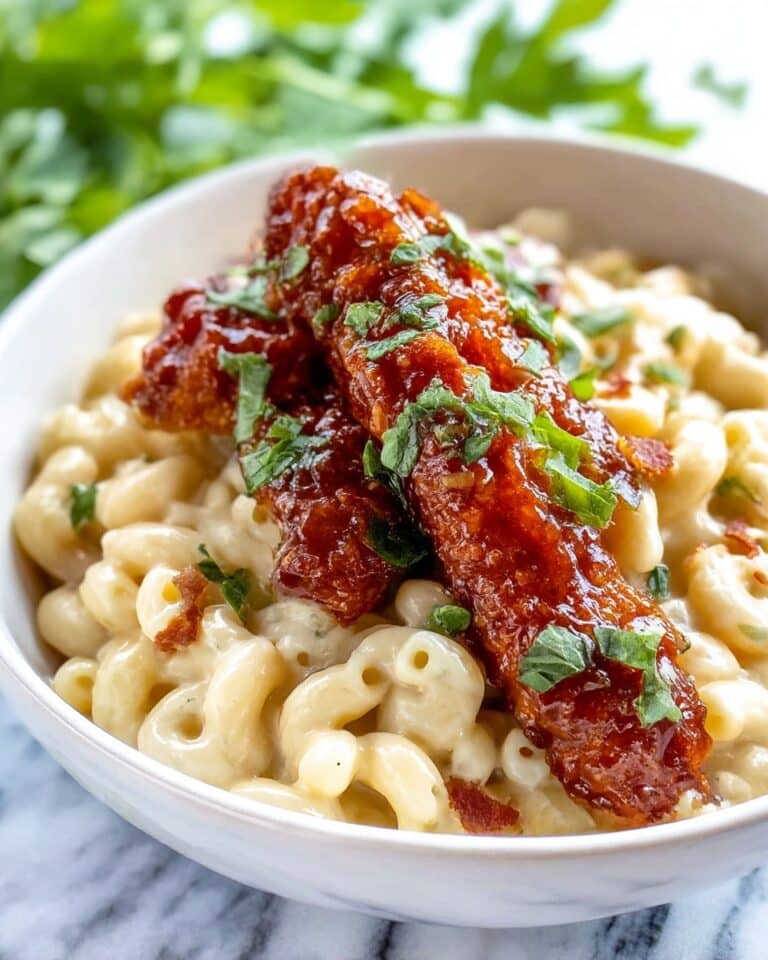 Honey Pepper Chicken Mac and Cheese Recipe