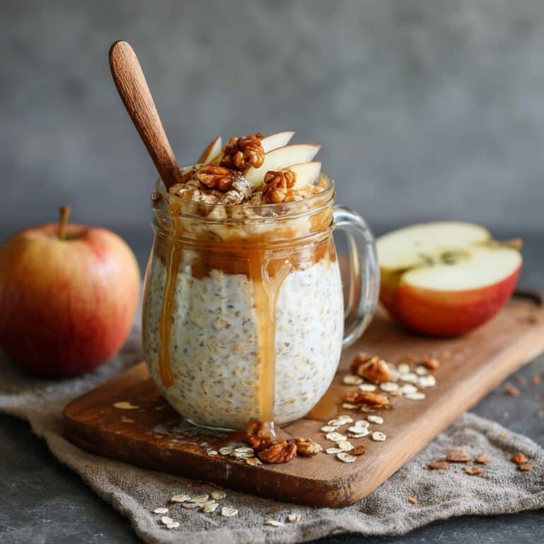 Brown Sugar Coffee Overnight Oats Recipe