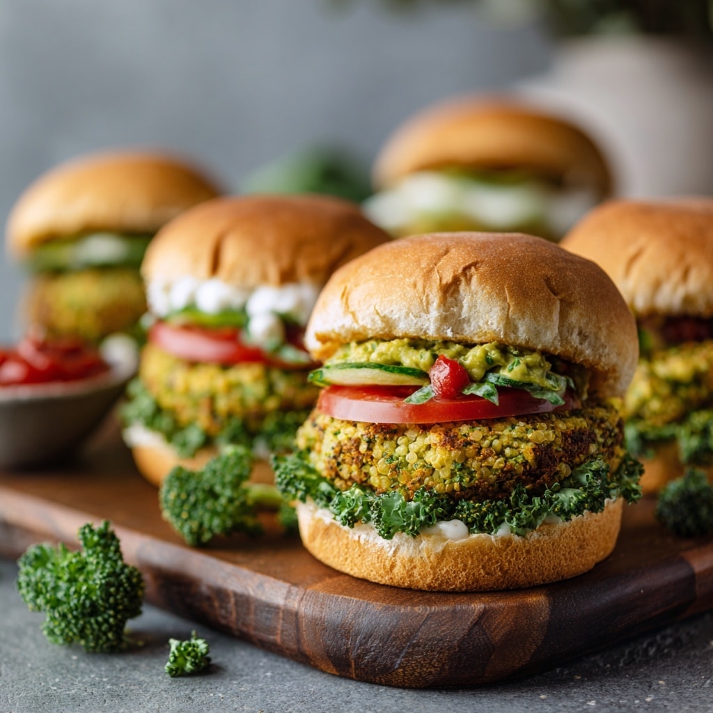 Veggie Lentil Patties Sandwich (Vegan, High Protein) Recipe - Recipe Image