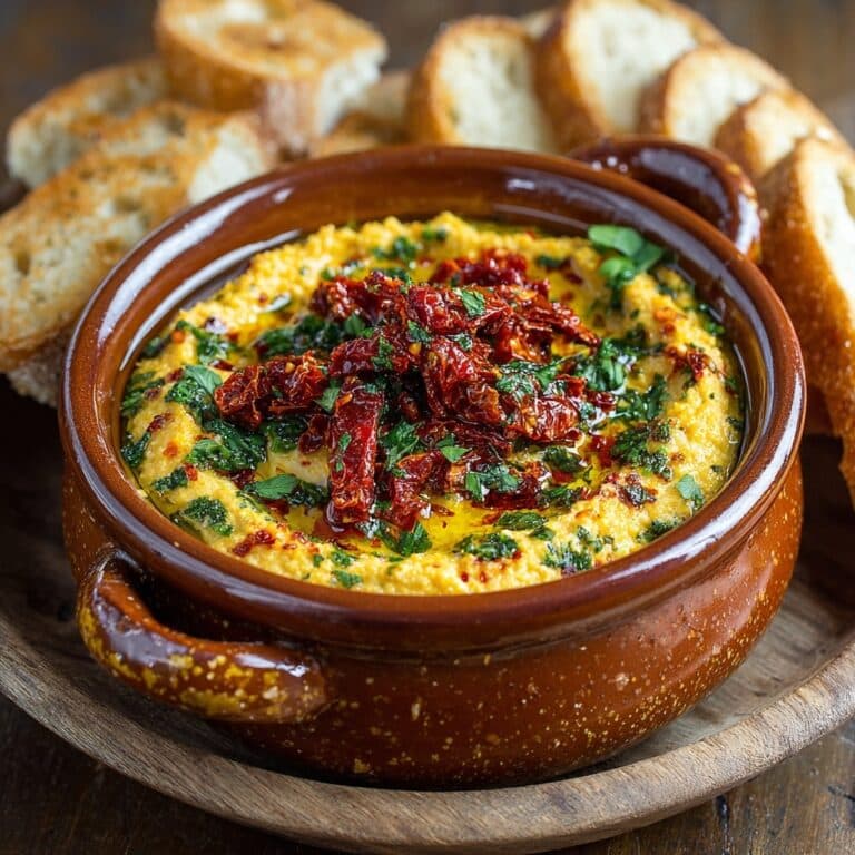 Melty Chilli Cheese & Thyme Fondue Dip Recipe