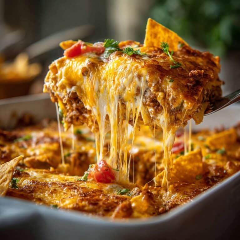 Crockpot Chicken Enchilada Casserole Recipe
