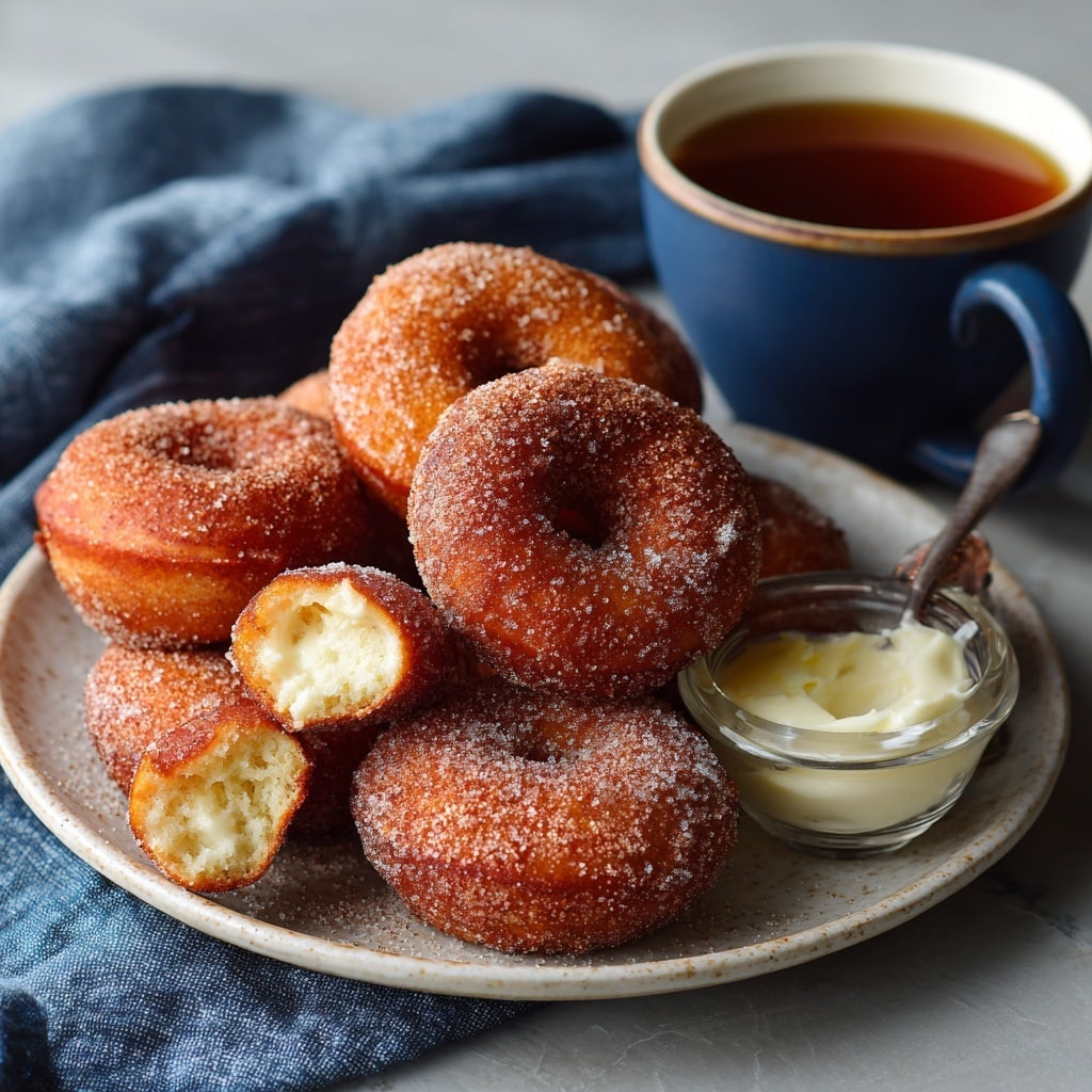 Crème Brûlée Donuts Recipe - Recipe Image
