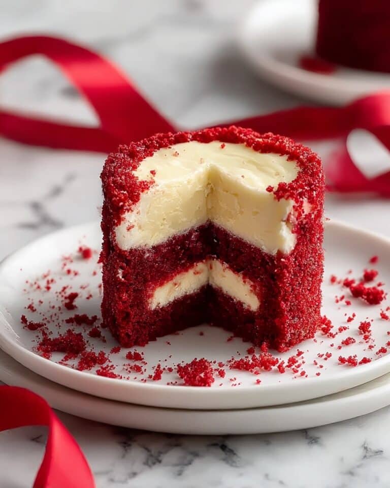 Homemade Red Velvet Brownie Bites Recipe