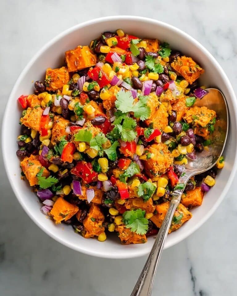 Roasted Sweet Potato Black Bean Salad Recipe