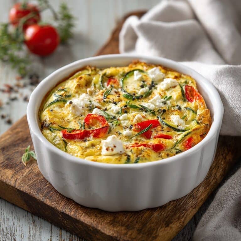 Asparagus, Feta & Dill Quiche Recipe