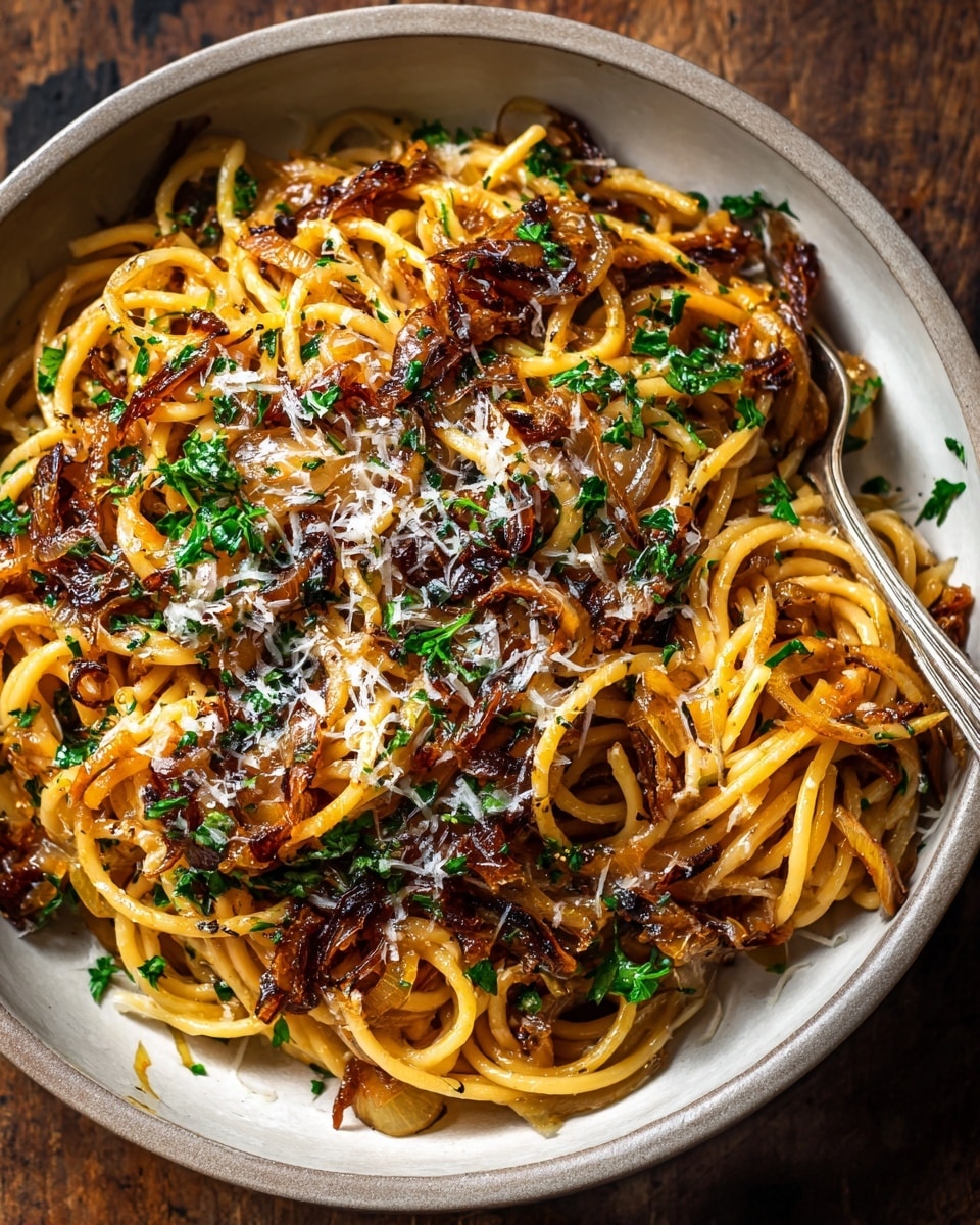 Anchovy Red Pesto Pasta with Crispy Garlic Pangrattato Recipe - Recipe Image