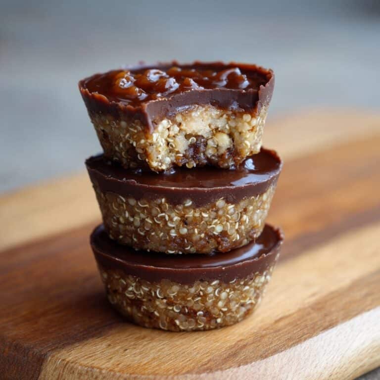 Quinoa Crunch Peanut Butter Cups Recipe
