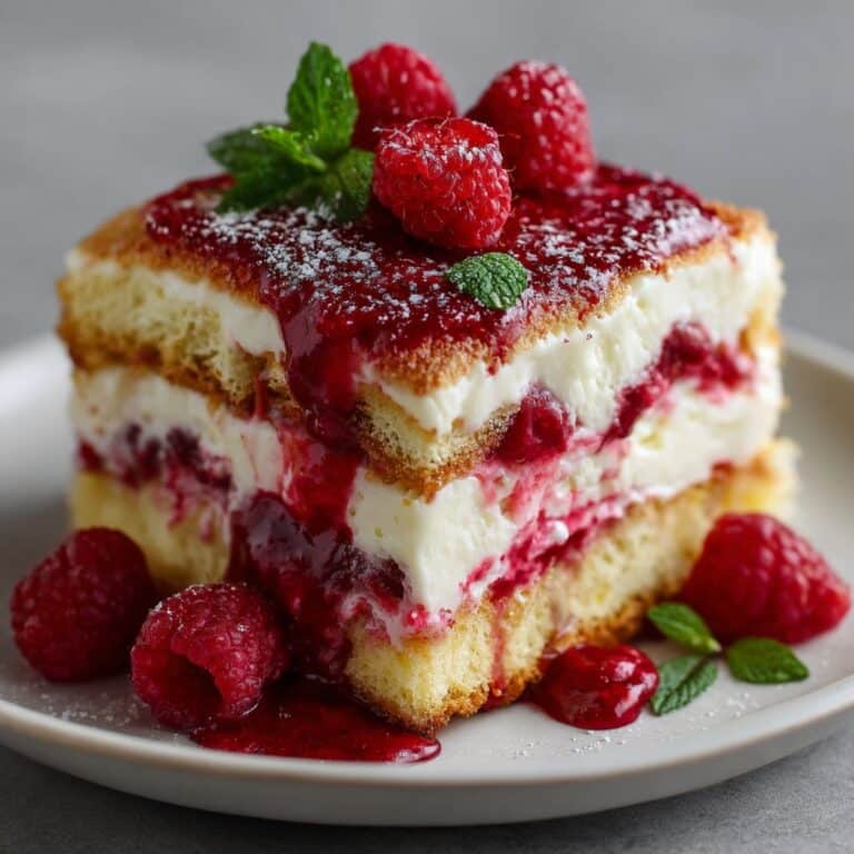 Raspberry Angel Food Cake Recipe