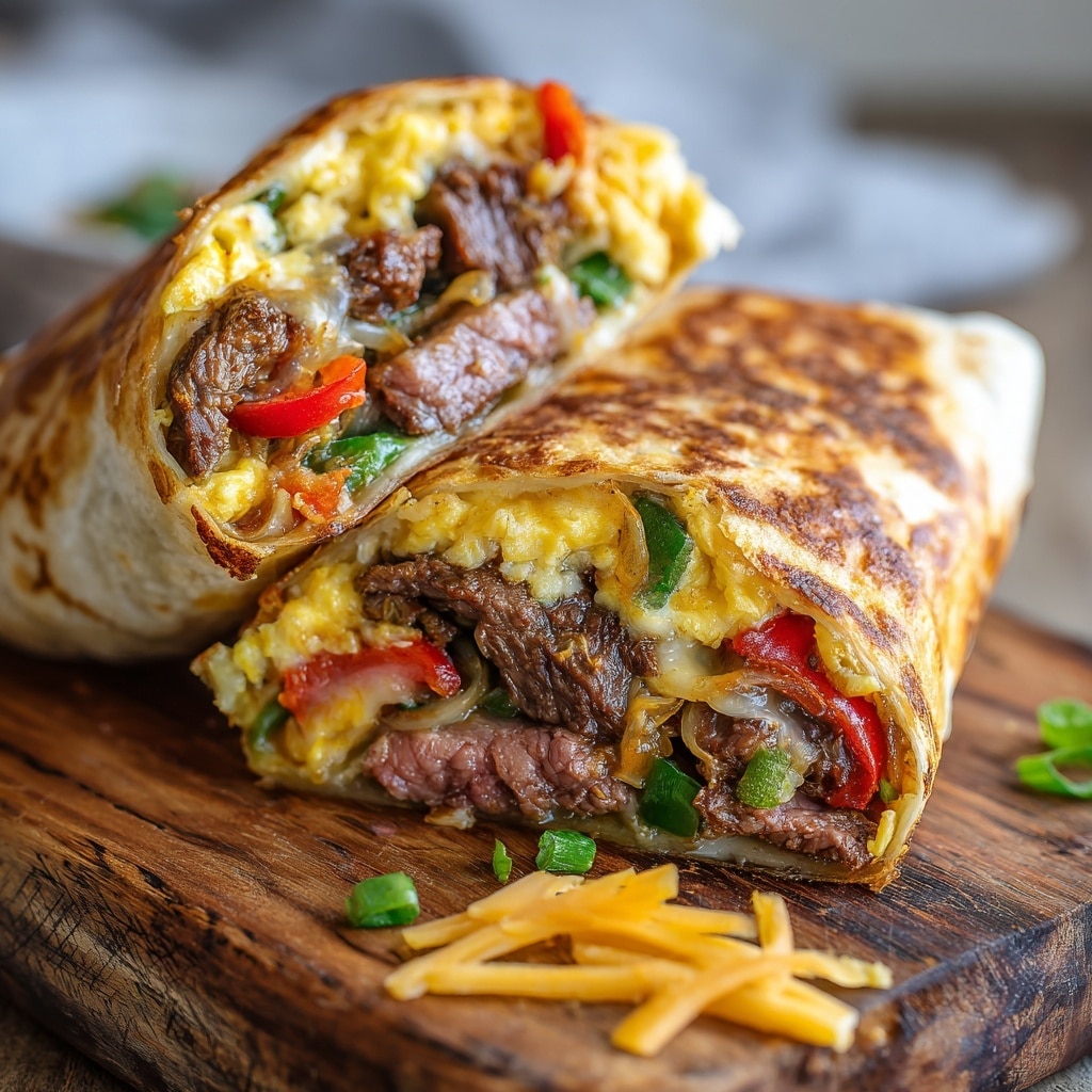 Sheet Pan Breakfast Burritos with Creamy Chipotle Sauce Recipe - Recipe Image