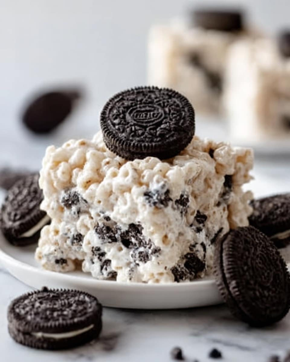 Oreo Krispies: Easy No-Bake Treat Recipe - Recipe Image