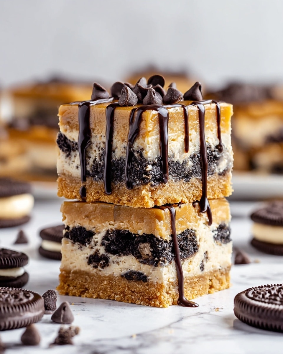 Slutty Cheesecake Bars Recipe - Recipe Image