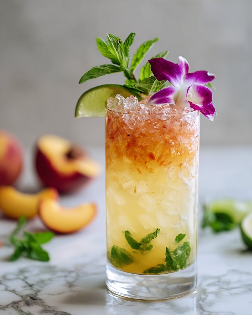 Mango Rum Swizzle Recipe - Recipe Image