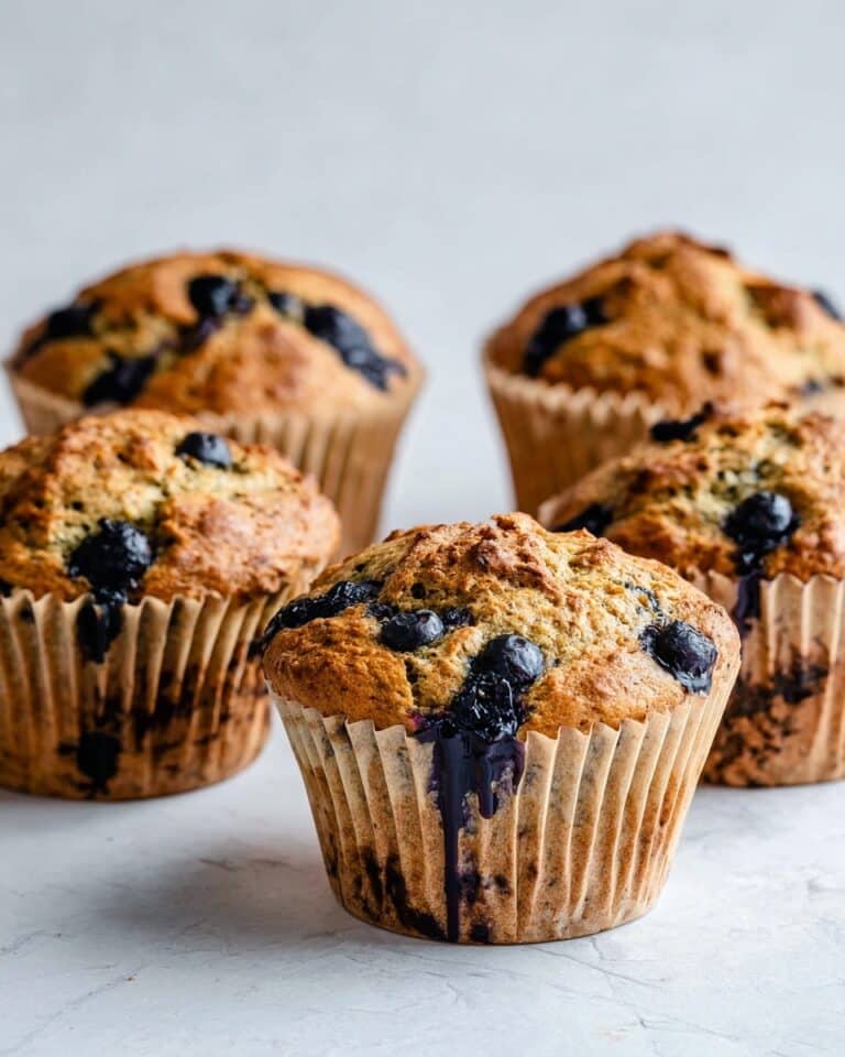 Vegan Blueberry Zucchini Muffins Recipe
