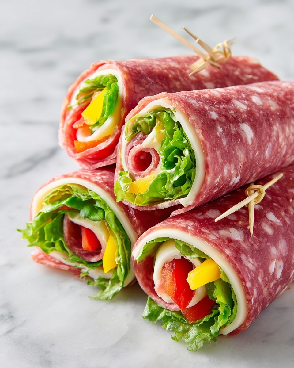 Italian Sub Roll-Ups (Grain-Free) Recipe - Recipe Image