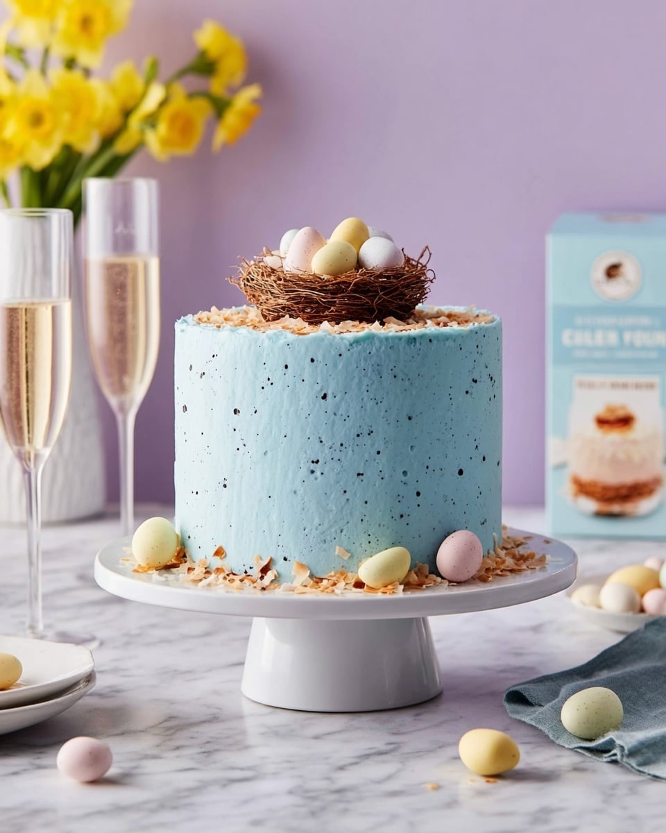 Robin Egg Cake Recipe - Recipe Image