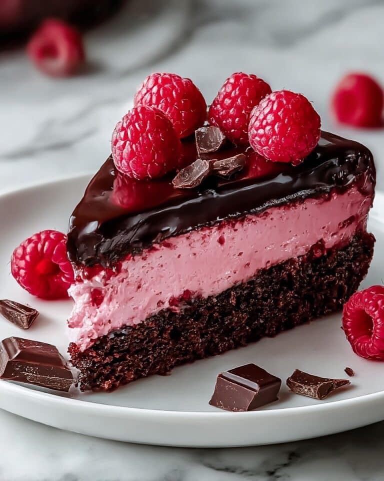 Decadent Dark Chocolate Raspberry Cheesecake Recipe