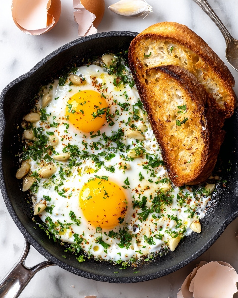 Spanish Garlic Eggs Recipe - Recipe Image