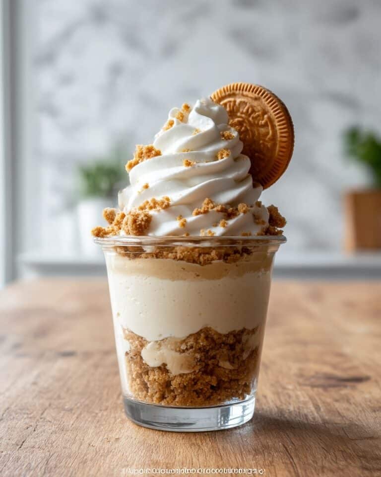 Cookie Butter Cheesecake Cups Recipe