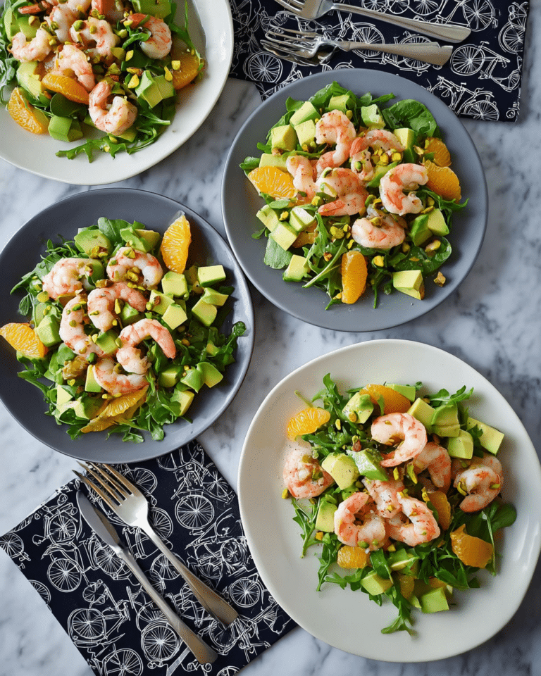 Shrimp and Avocado Salad with Fennel, Orange, and Pistachios Recipe