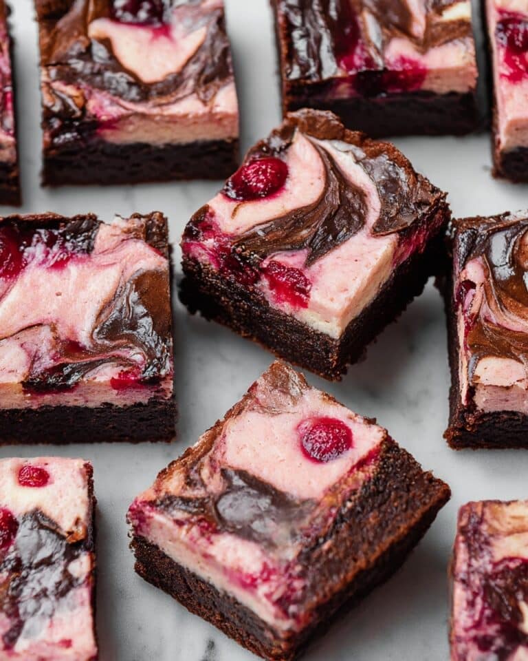 Raspberry Cheesecake Brownies Recipe