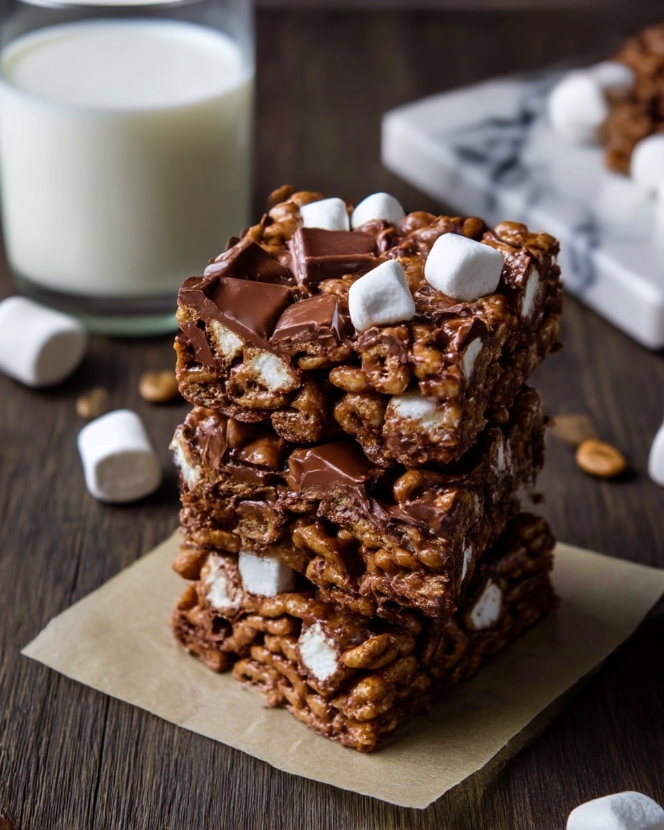 Golden Grahams S'Mores Bars Recipe - Recipe Image