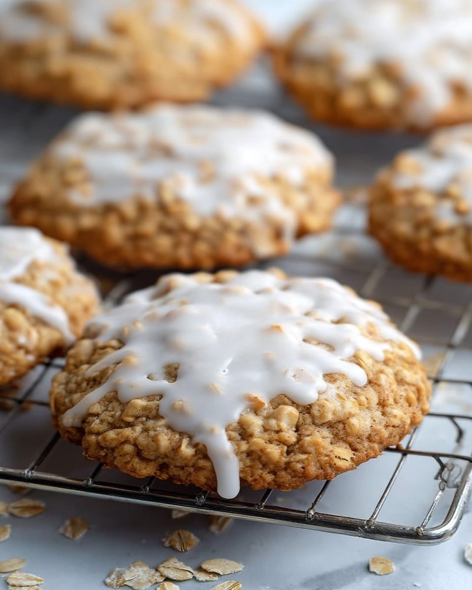 Crumbl Iced Oatmeal Cookies: The Ultimate Guide Recipe - Recipe Image